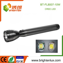 Cheap Wholesale Alliage d&#39;aluminium de haute qualité 10w Best Bright Torch Light lampe de poche rechargeable la plus puissante
